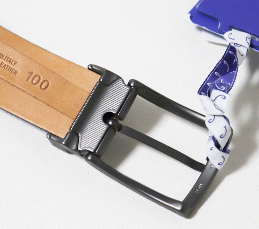 《ヤコブコーエン》新品 イタリア製 カーフヘアーベルト 100cmまで対応