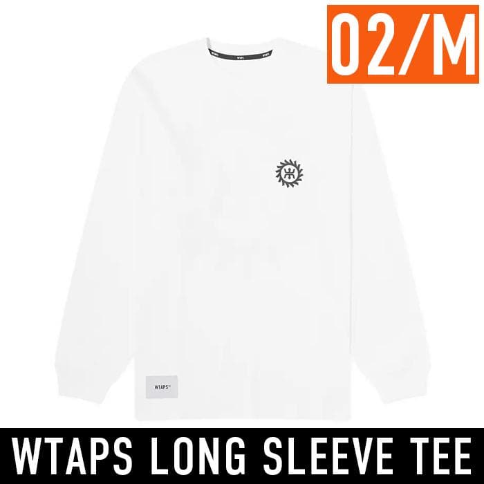 WTAPS ロングスリーブTシャツ 02/M ホワイト