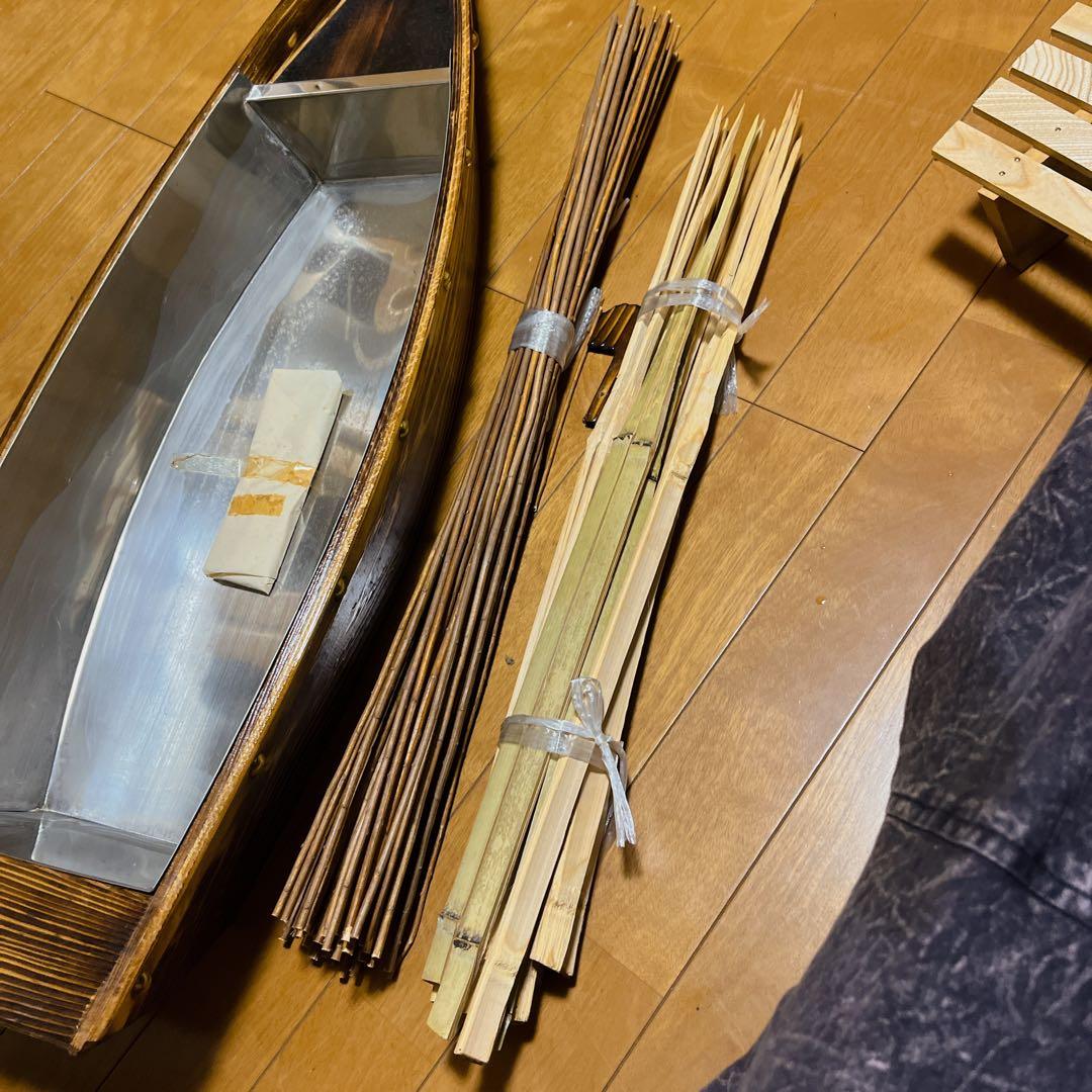 【高級・本格派】舟盛り 器 3隻セット 焼き加工 刺身 盛り付け 居酒屋