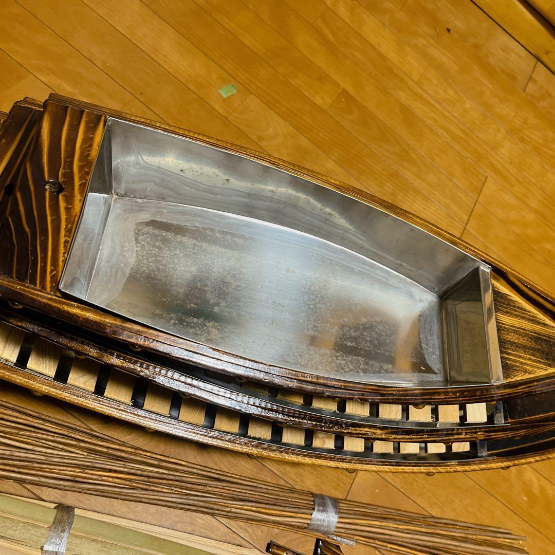 【高級・本格派】舟盛り 器 3隻セット 焼き加工 刺身 盛り付け 居酒屋