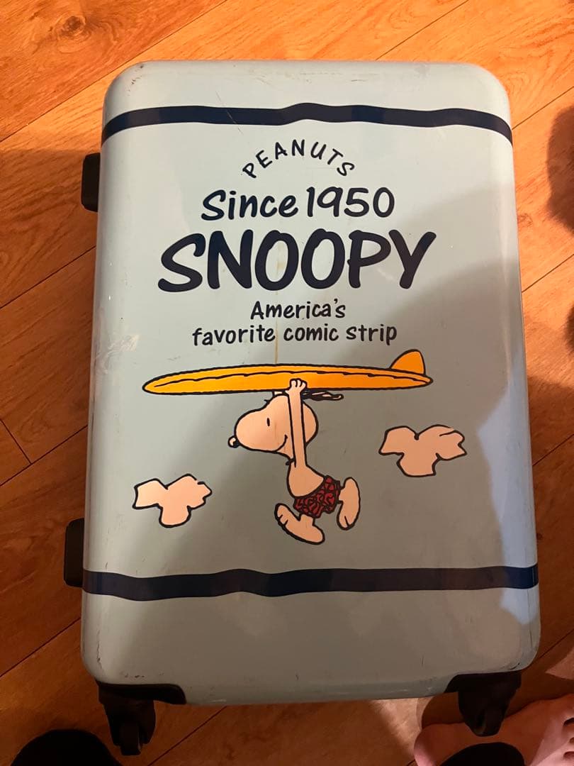 スヌーピースーツケース