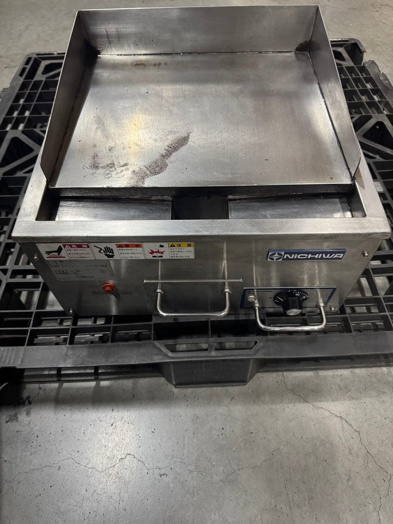 卓上電気ミニグリドル ニチワ電機 MTEG-3 業務用