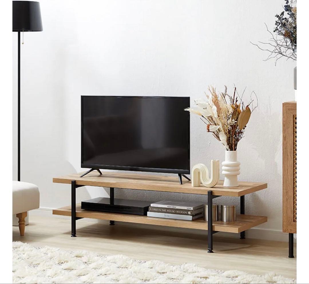 LOWYA テレビボード 幅120㎝ ナチュラル