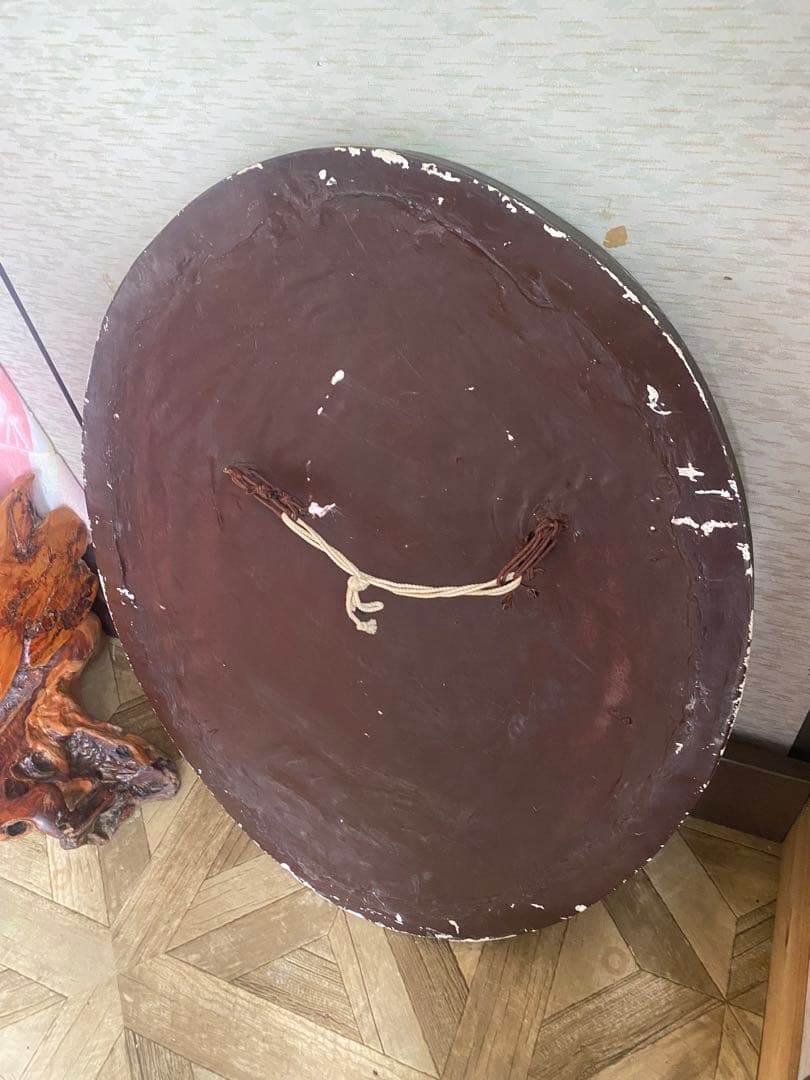 ミルトンの盾　壁掛け　特大　石膏