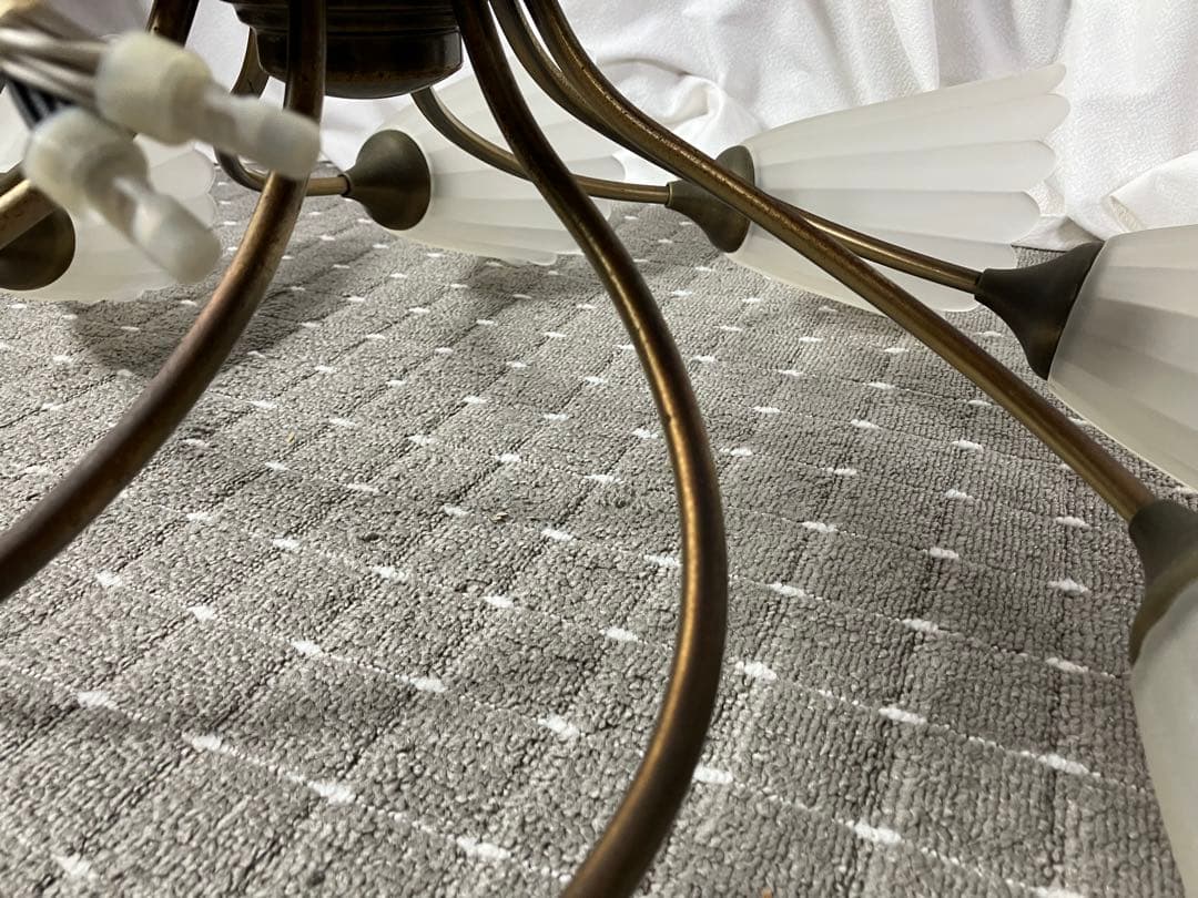 希少　KOIZUMI コイズミ照明 シャンデリア 8灯アンティーク