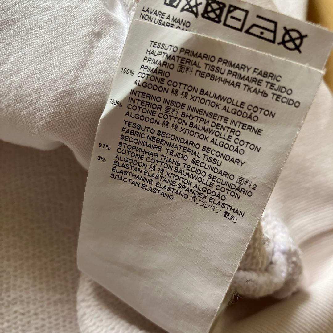 MARNI SS21 ロゴ刺繍 ホワイト フーディ 46