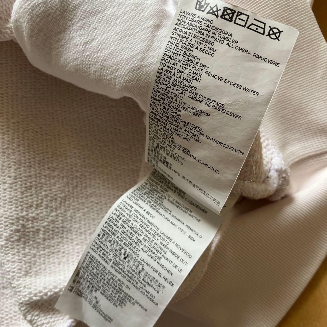 MARNI SS21 ロゴ刺繍 ホワイト フーディ 46