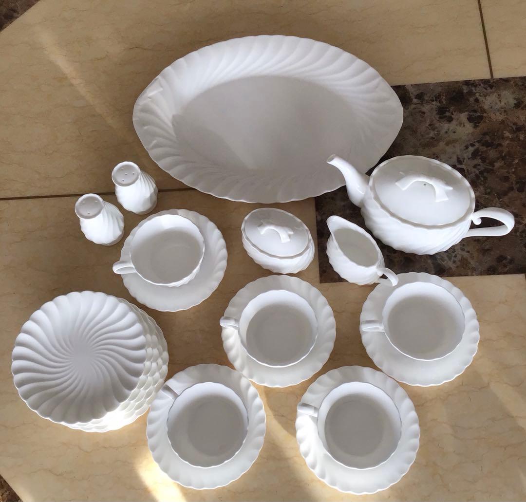 【NIKKO ニッコー ホワイトエレガンスシリーズ】食器セット  バラ売り不可