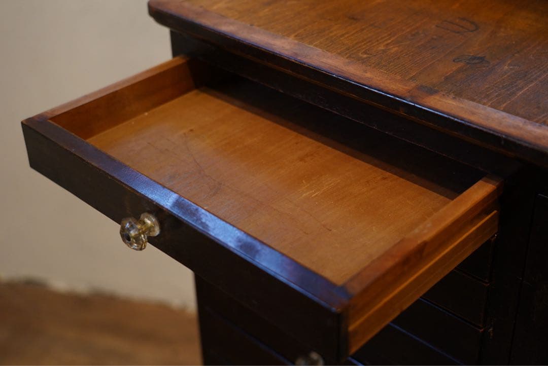 デンタルキャビネット　ジャパンビンテージ　昭和初期　ケビント 飾り棚