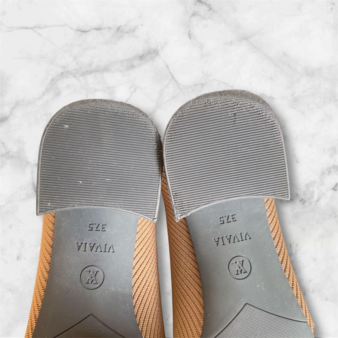 【美品】ビバイア　チャンキーヒール　パンプス　スクエアトゥ　EU37.5