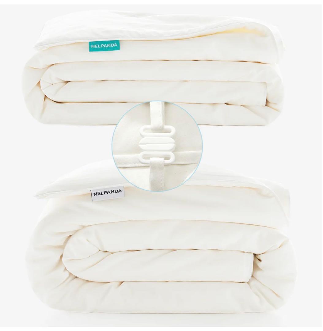 NELPANDAシルク掛け布団 セミダブル 170x210cm＋掛け布団カバー