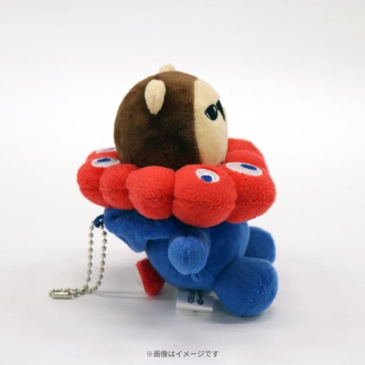 【ミャクミャク☓らいよんチャン】コラボぬいぐるみキーホルダー