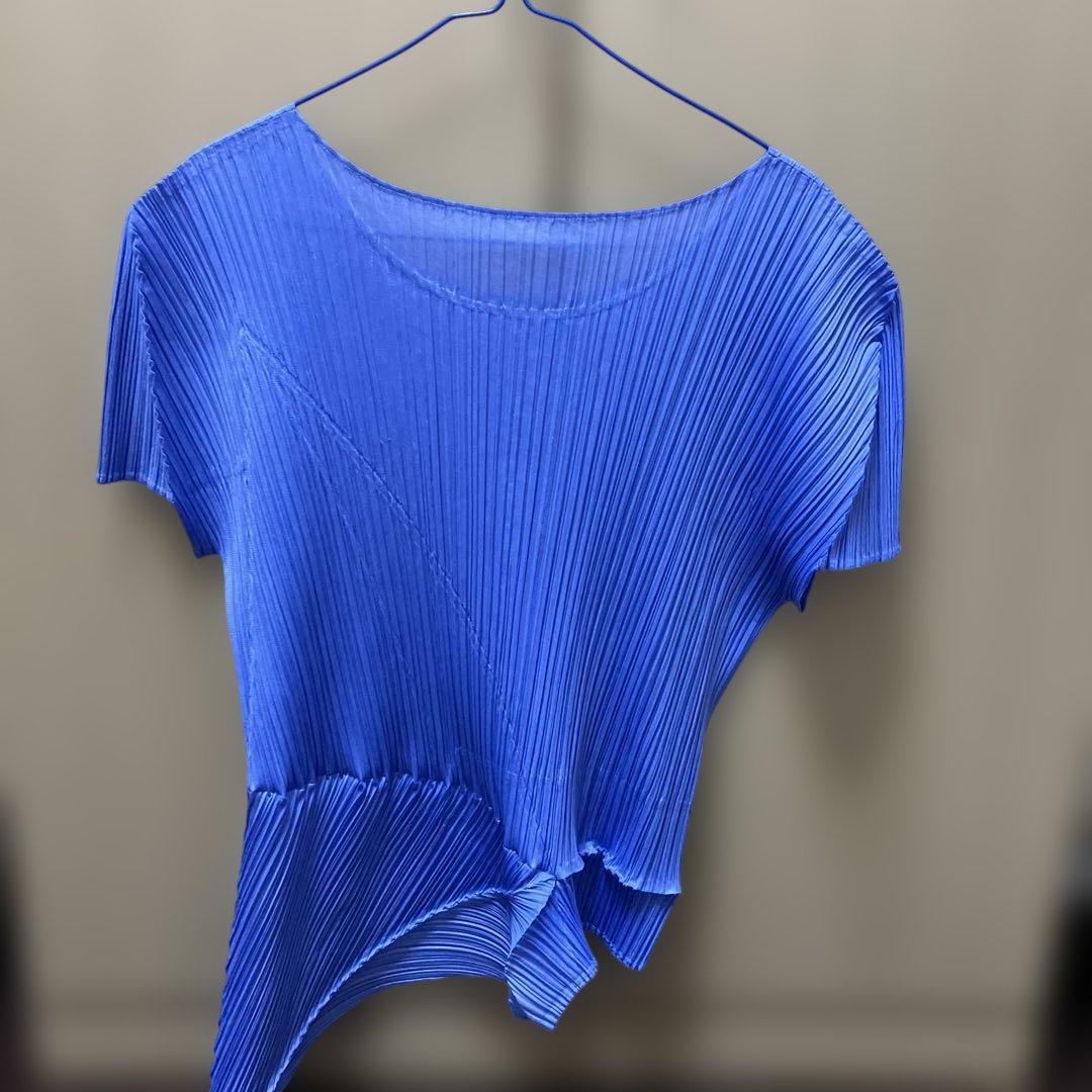 pleats please ブラウス
