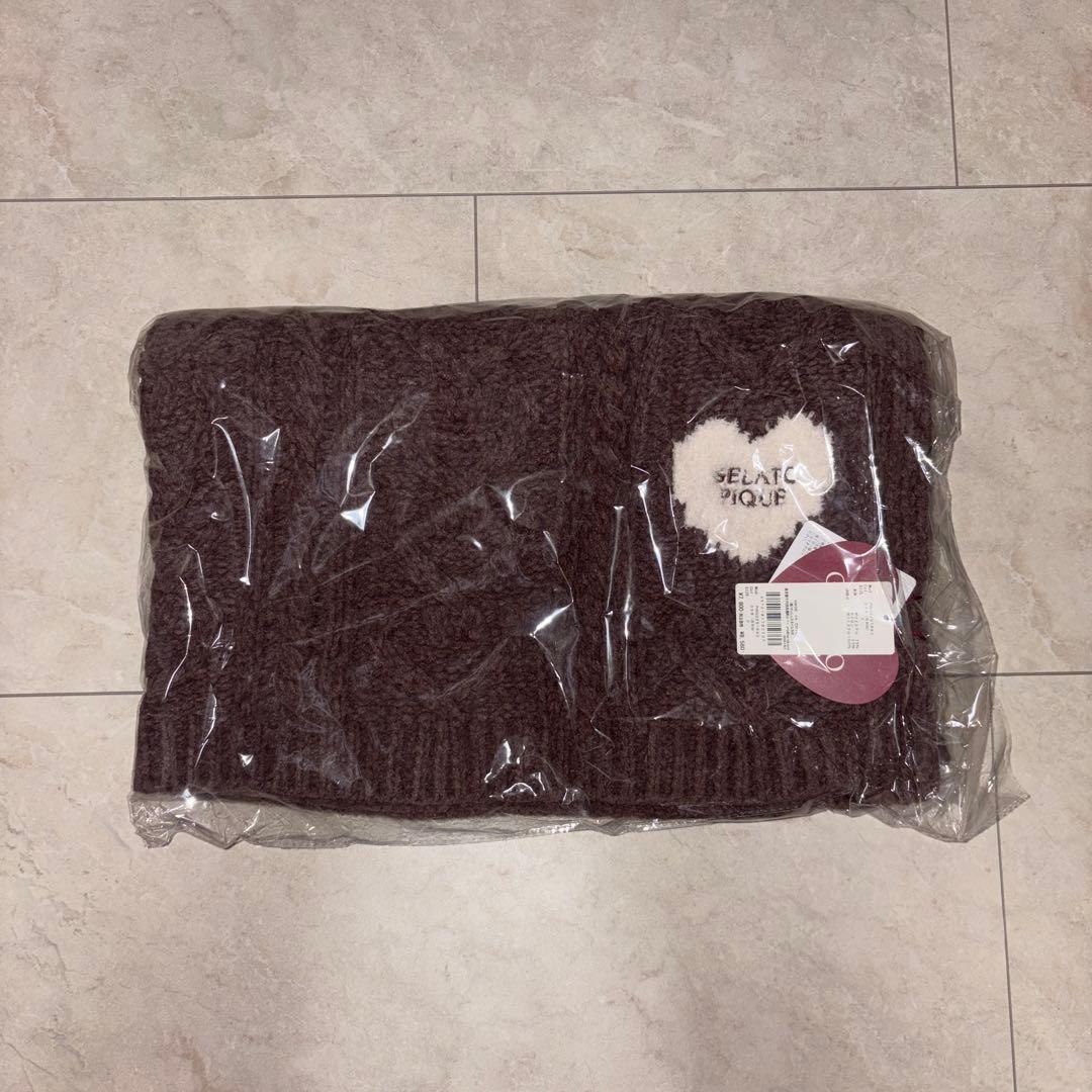 新品☆ジェラートピケ ハートアラン ブランケット 2025バレンタイン