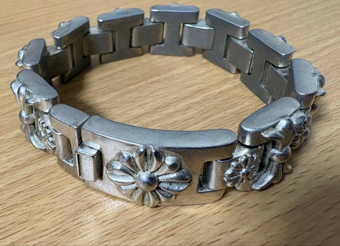 クロス クロム 十字架 ブレスレット シルバー 925