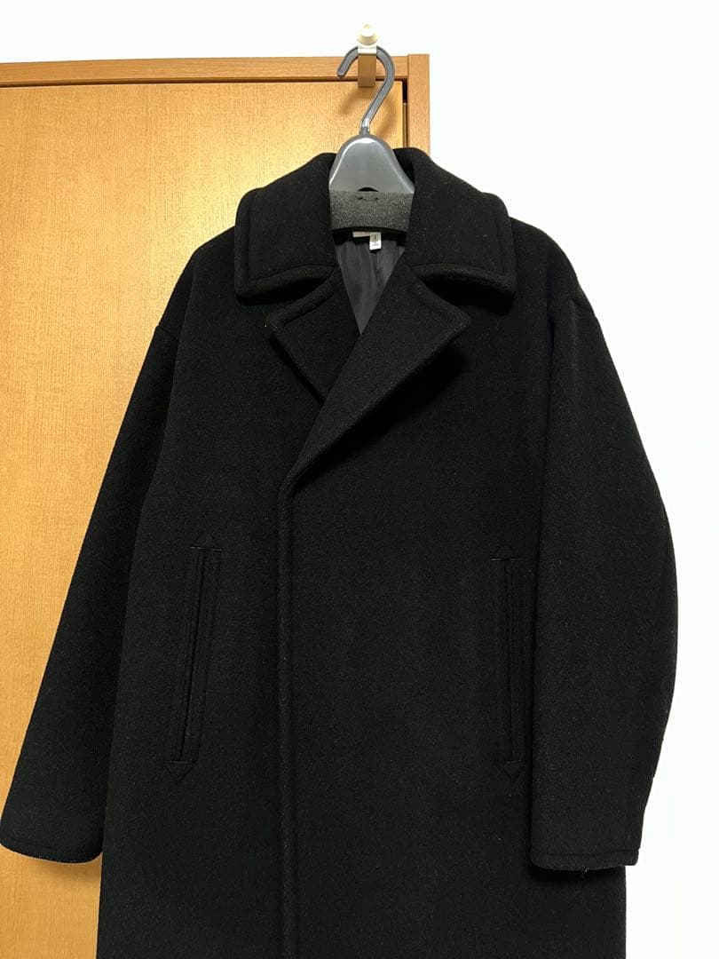 hyke ウールロングコート