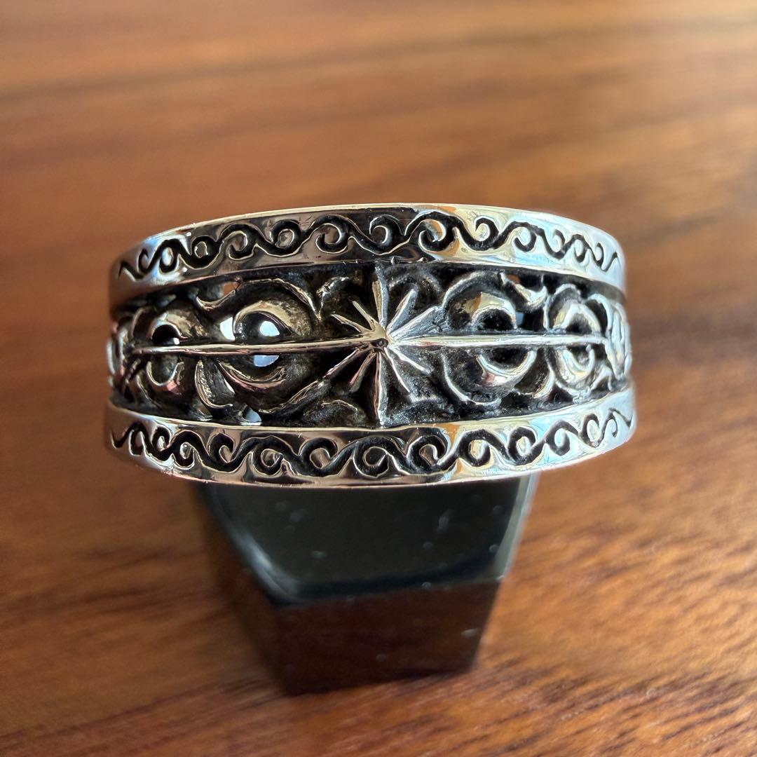 【used】シルバー925製SAAD サンアラベスクリングsilver925