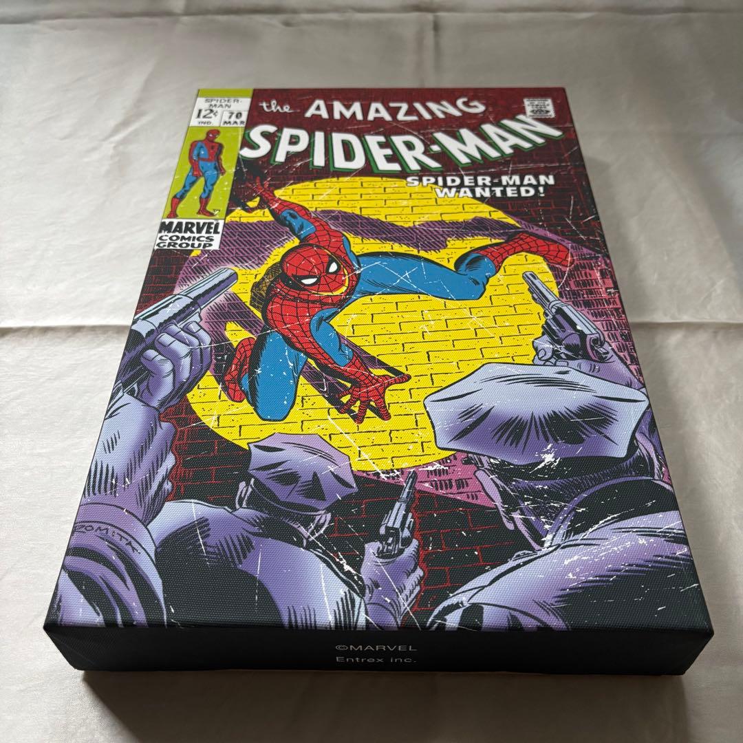 スパイダーマン ウォールライト ヨコ約20㎝、タテ約30㎝