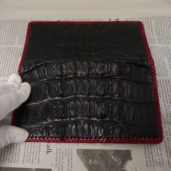 【激レア】クロコダイル 無双ロングウォレット 【R&B】#2