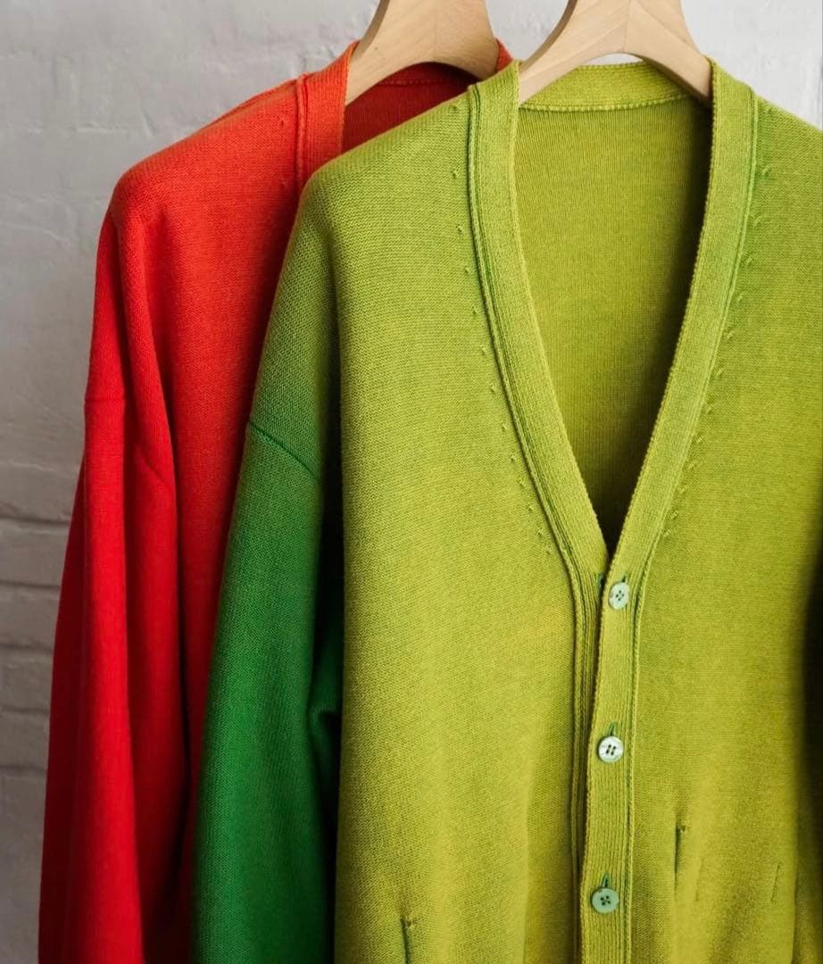 UNUSED Cotton knit アンユーズド カーディガン