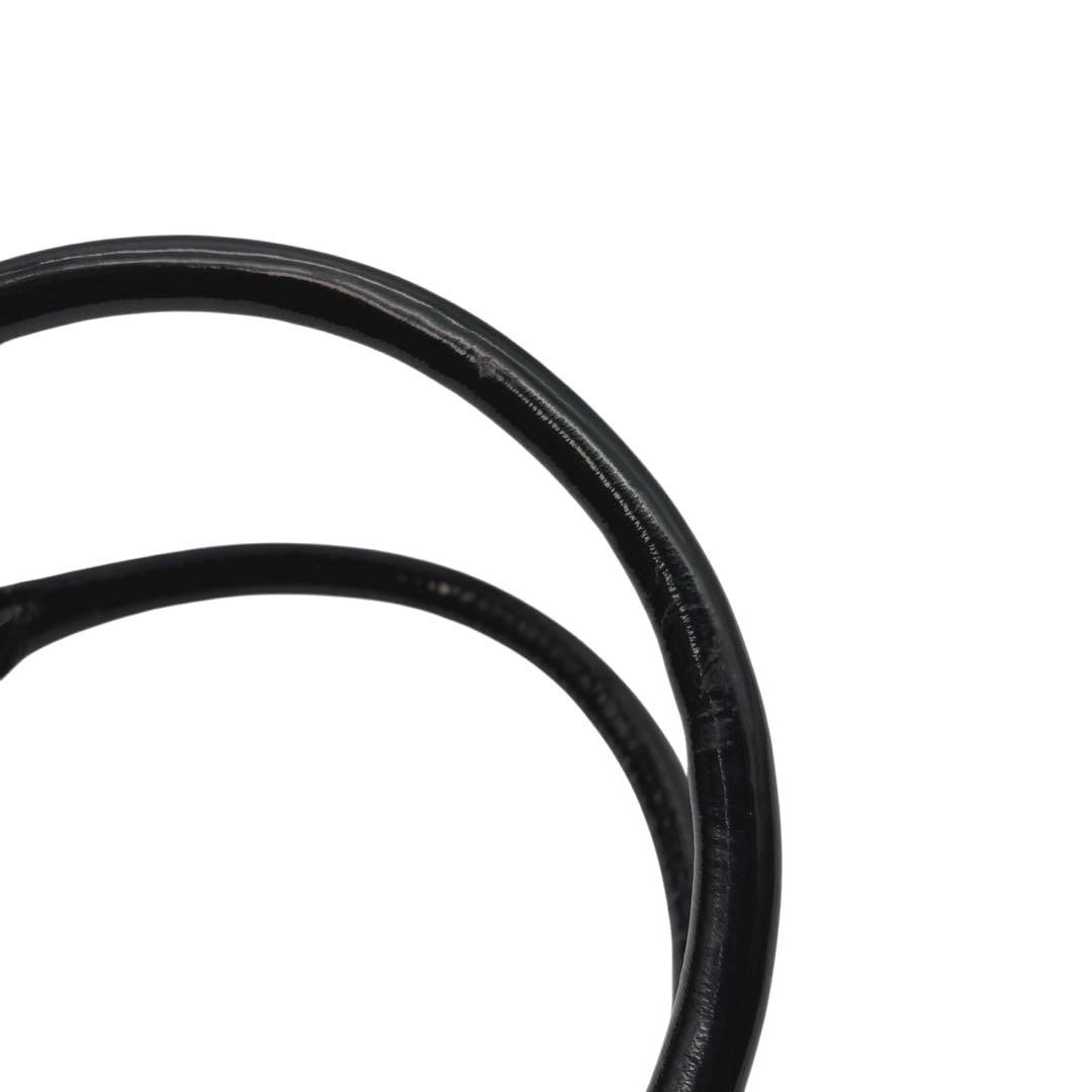 未使用品◎ コールハーン A4可 肩かけ可 トートバッグ 編み込みデザイン 黒