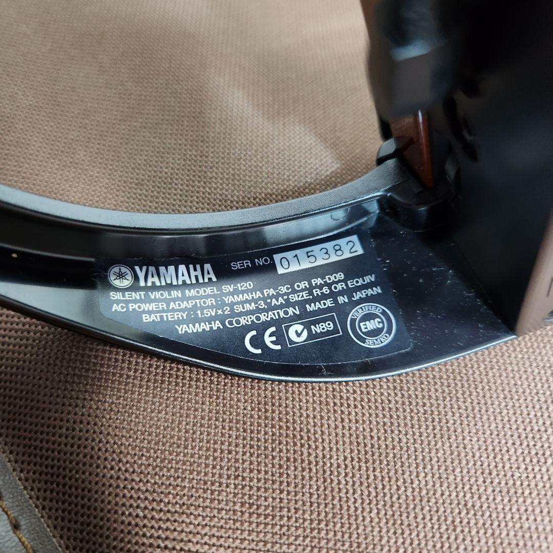 YAMAHA ヤマハ サイレントバイオリン SV-120S 電子バイオリン