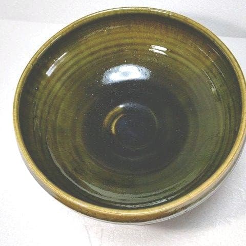 杯 (織部) 茶道具　藤原 一門