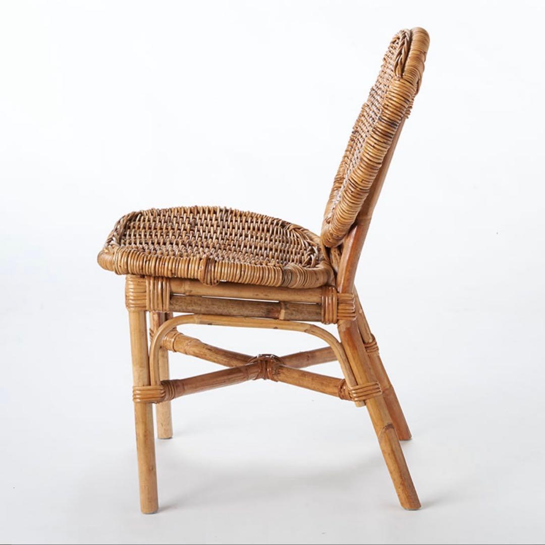 みけとら　ラタン　チェア　ナチュラル　アラログ　新品未使用