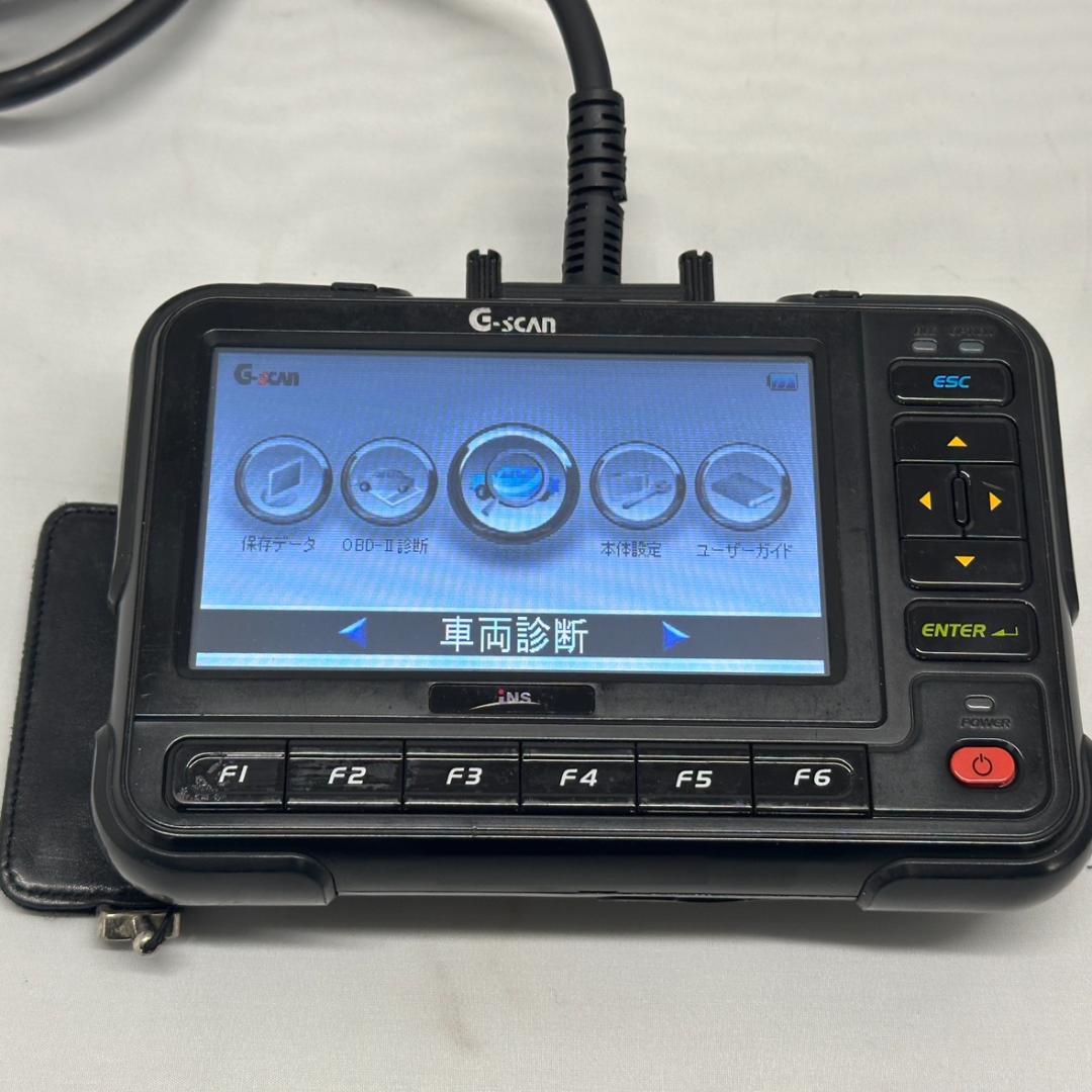 ⑰G-scan(初代) スキャンツール　故障診断機 動作済 （ケース付）名変可