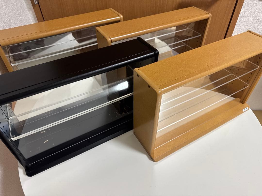 ナカバヤシ コレクションケース 4個セット　ミニワイド アクリル　CCM-002