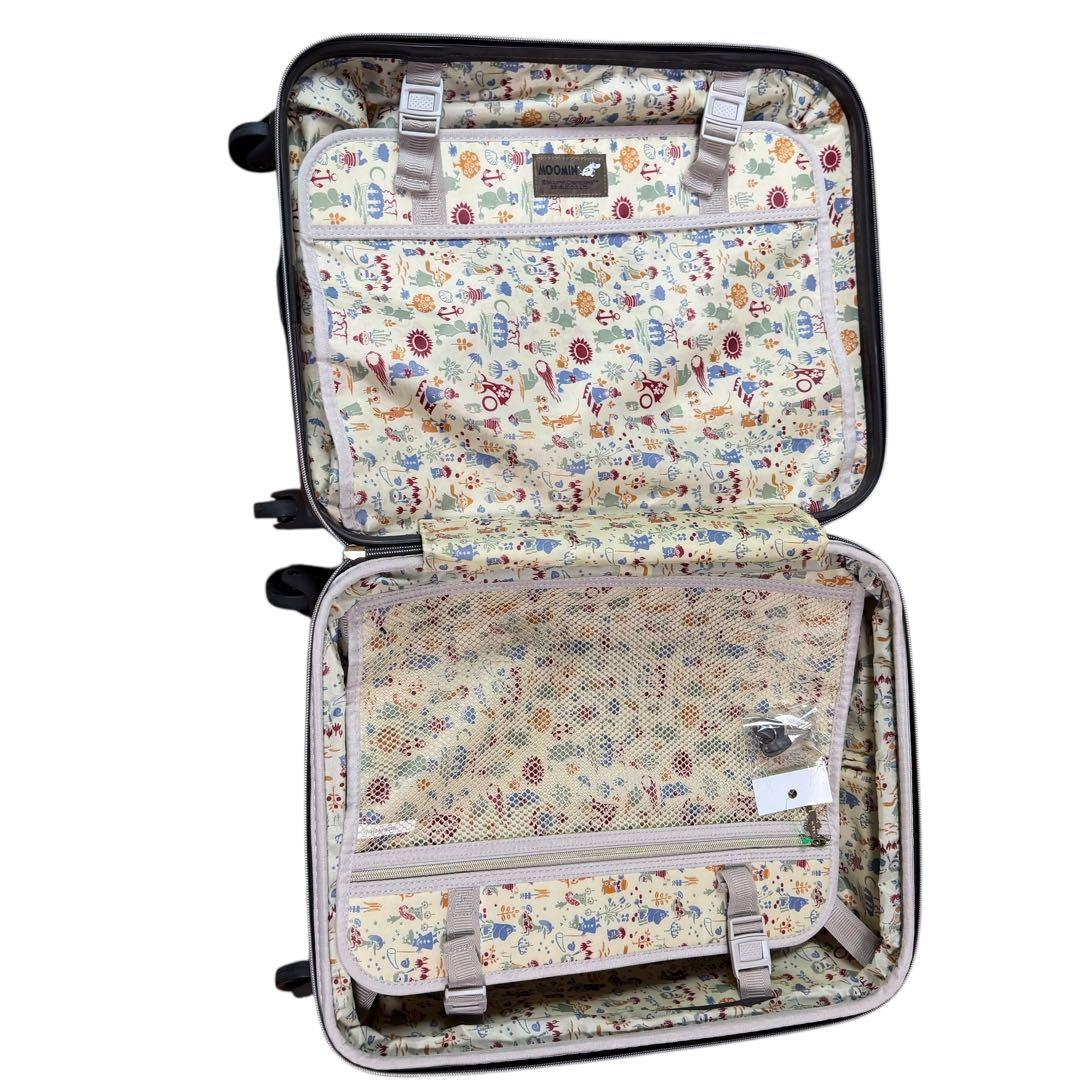 送料無料 MOOMIN ムーミン フロントオープン スーツケース