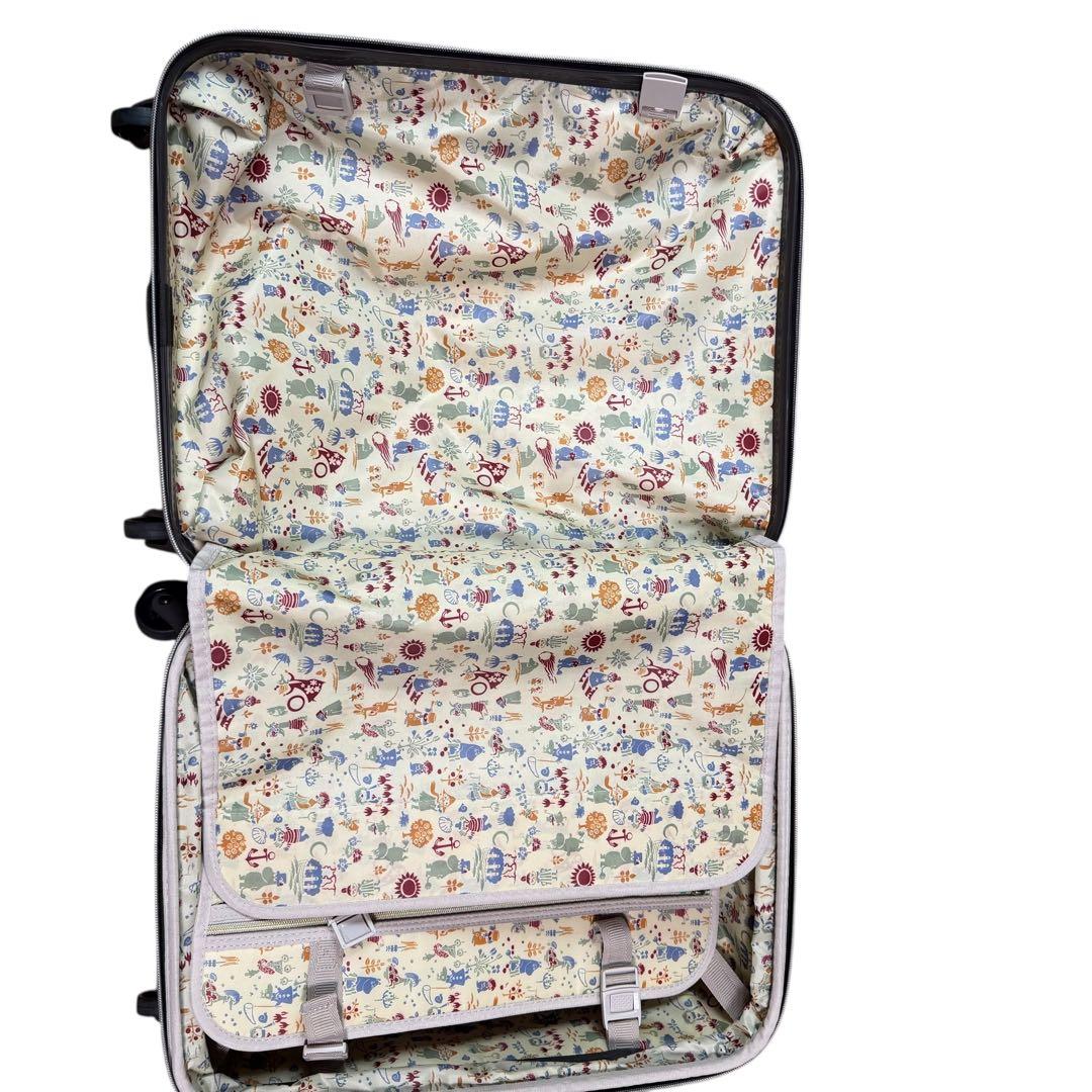 送料無料 MOOMIN ムーミン フロントオープン スーツケース