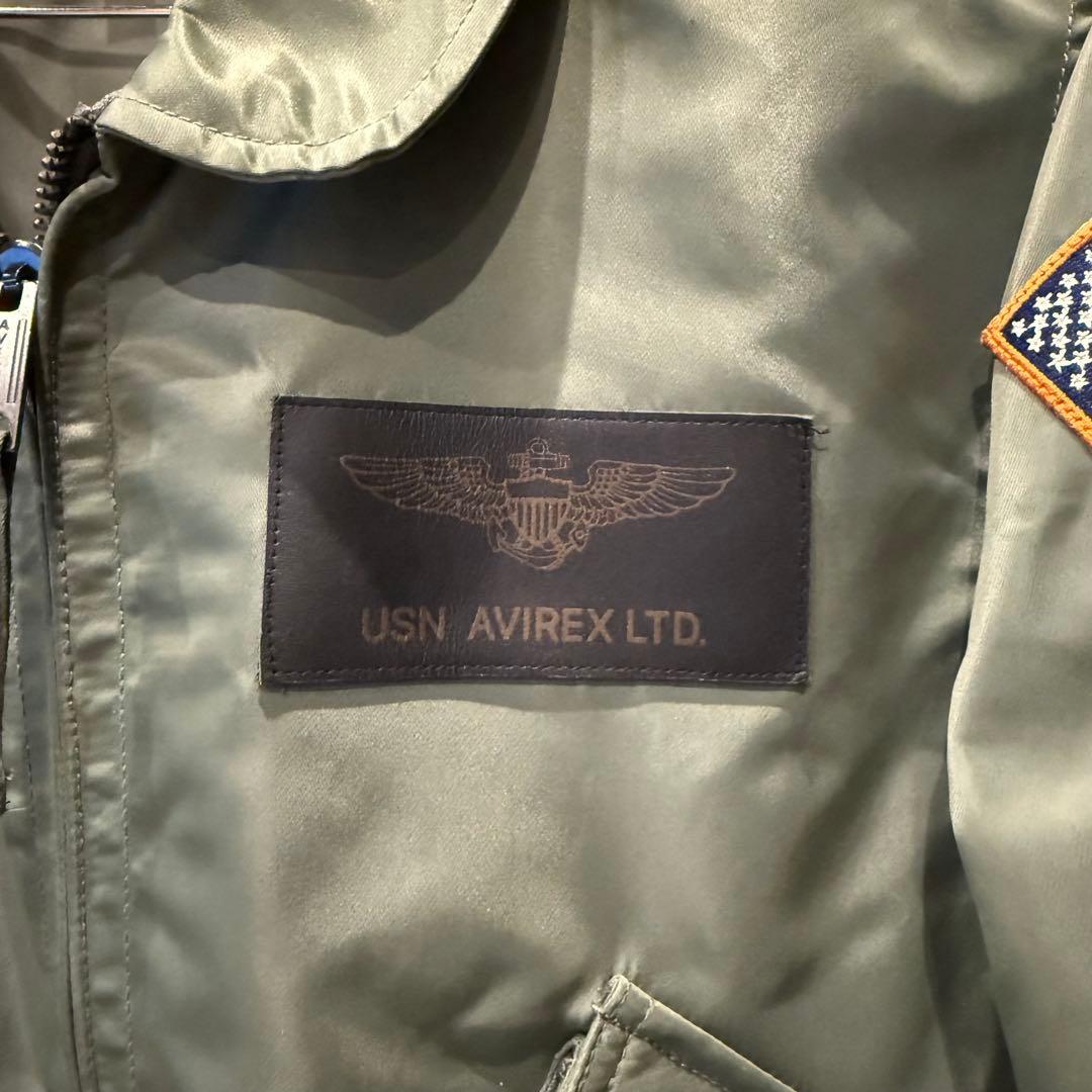 美品【AVIREX】フライトジャケット CWU-36/P トップガン L