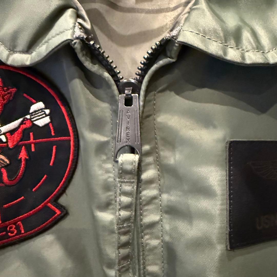 美品【AVIREX】フライトジャケット CWU-36/P トップガン L