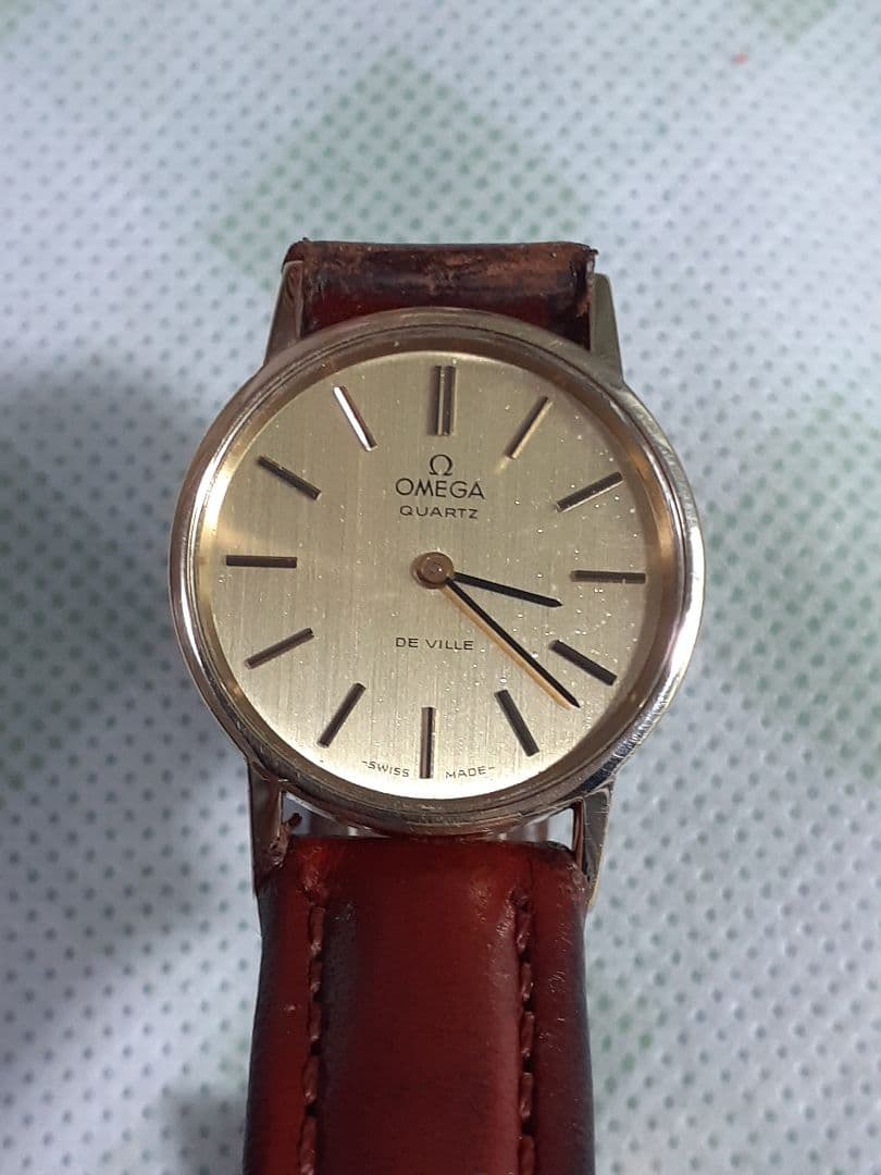 OMEGA DE VILLE クォーツ腕時計