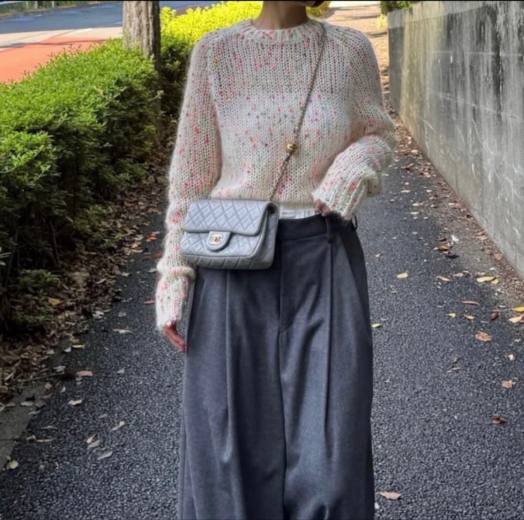 専用★超美品★完売★シーニュ cygne カラフルポンポンニット Sylvian