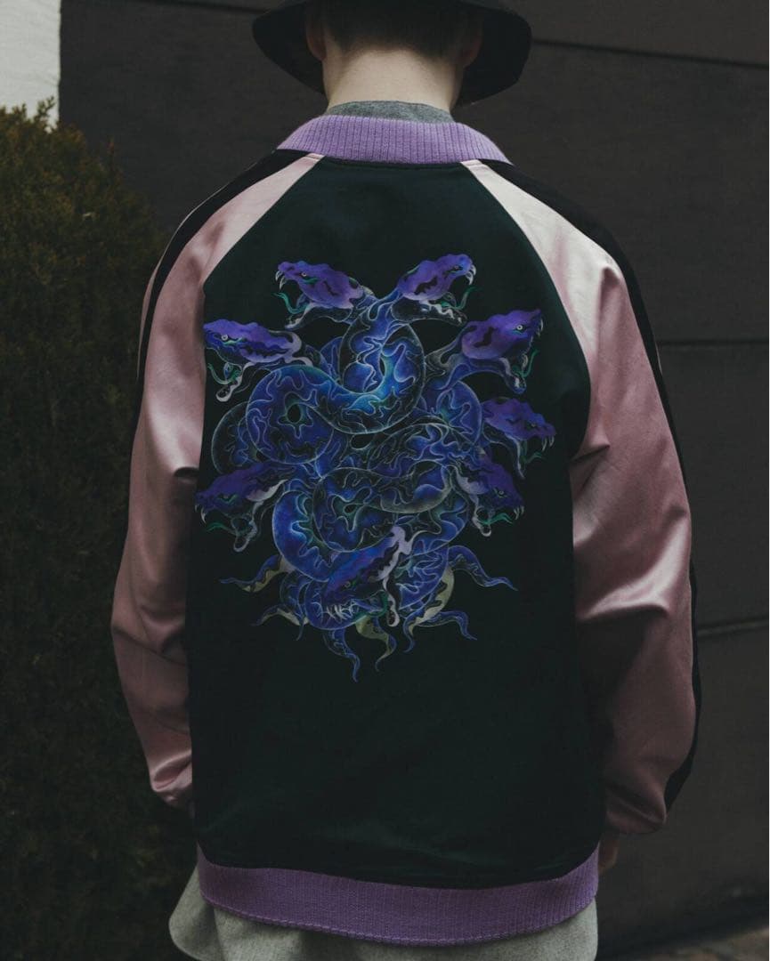 ネクサスセブン　hamadaraka コラボ　スカジャン