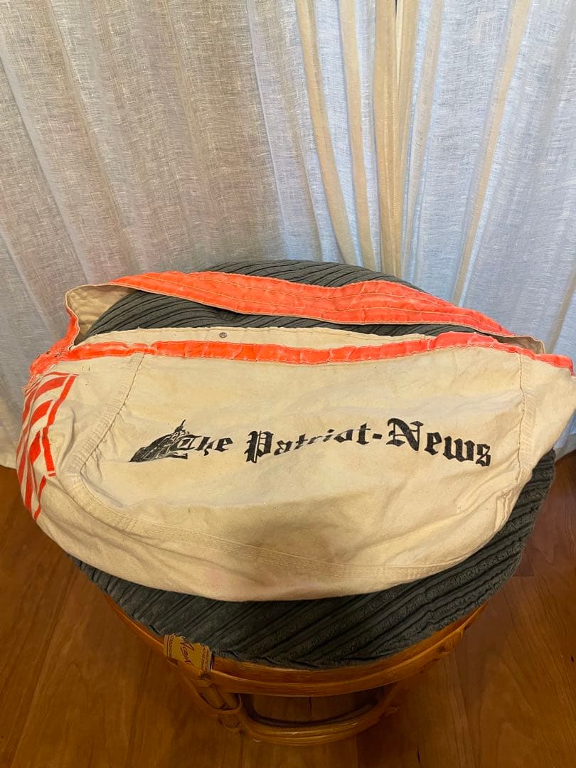 デカめ染込60s The Detroit-News NewsPaper Bag