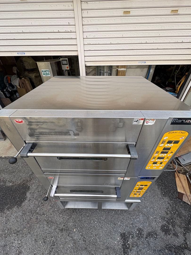 マルゼンオーブンMBDO-D5-Y 単相200V 蒸気付き