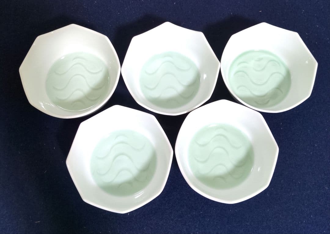 人間国宝　井上萬二　小鉢5個　 有田焼