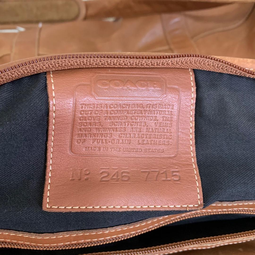 希少✨OLD COACH 2way 大容量 ボストンバッグ ショルダーバッグ