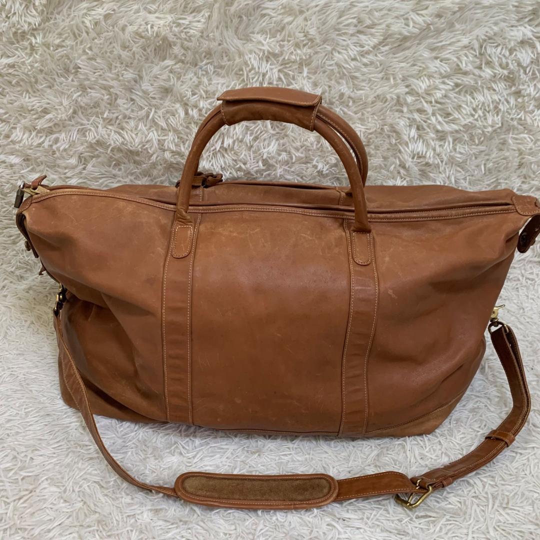希少✨OLD COACH 2way 大容量 ボストンバッグ ショルダーバッグ