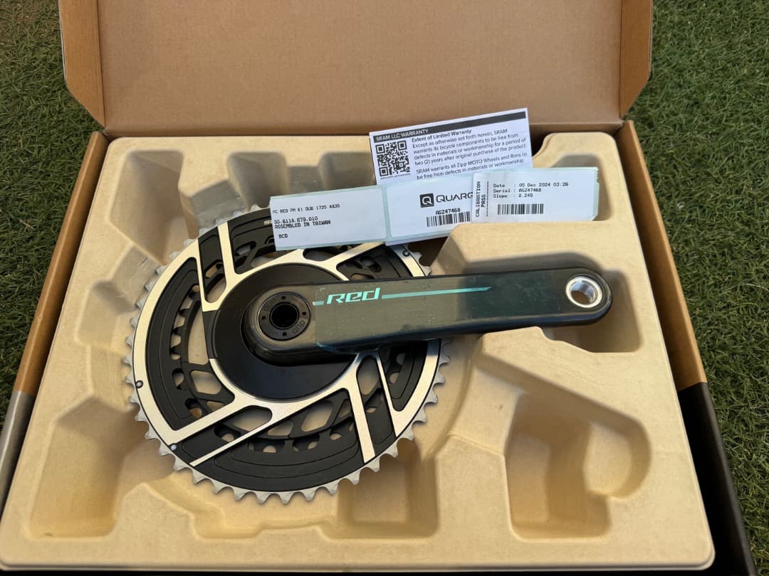 【新品】2024年度版　新型SRAM RED クランクセット（172.5mm）