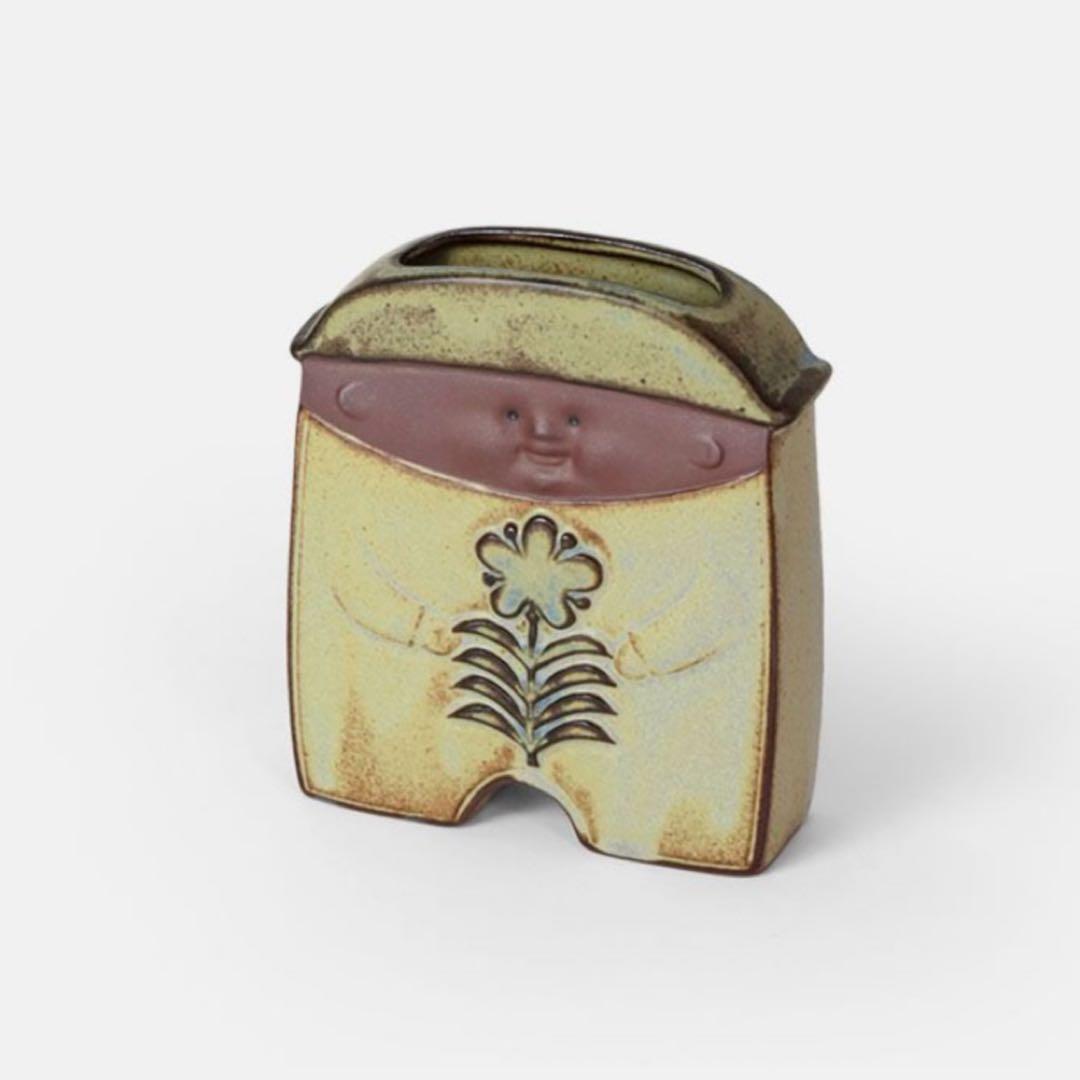 かしわ窯　オブジェ　フラワーベース