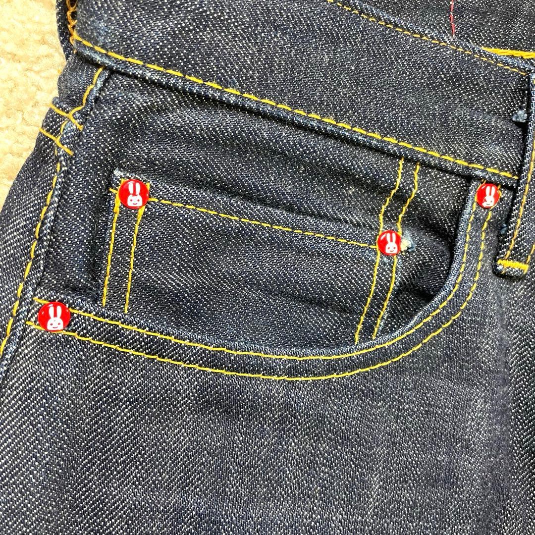 【美品】CUNE キューン　デニム　ジーンズ　うさぎ　サイズ28