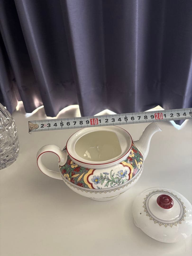 ミントン・アジアンフラワー・ティーポット、廃盤品になります。家庭保管品です。