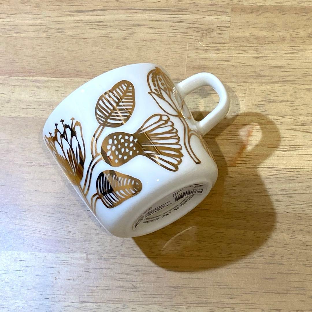 marimekko ティアラ　ゴールド　コーヒーカップ　プレート　新品