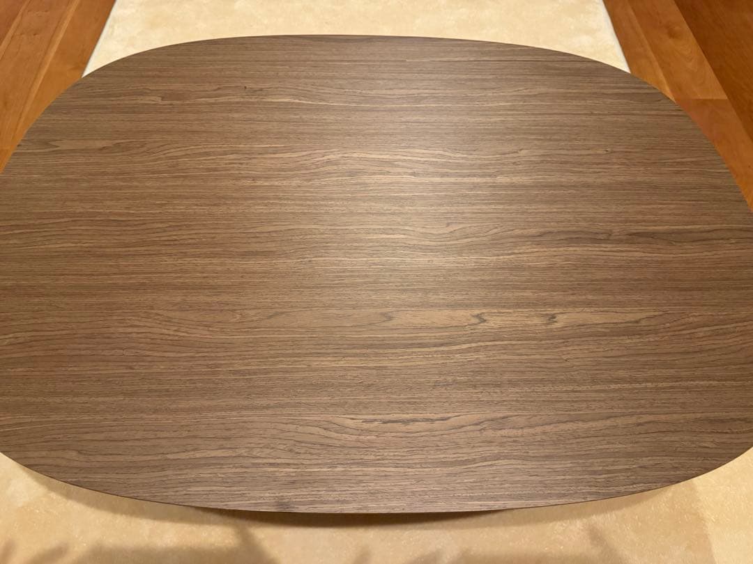 【2025年製】無印良品　こたつにもなるローテーブル　ダークブラウン小