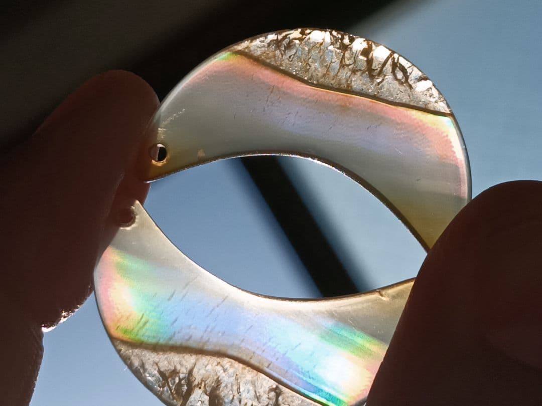 14kgf 三日月①番　アイリスアゲート