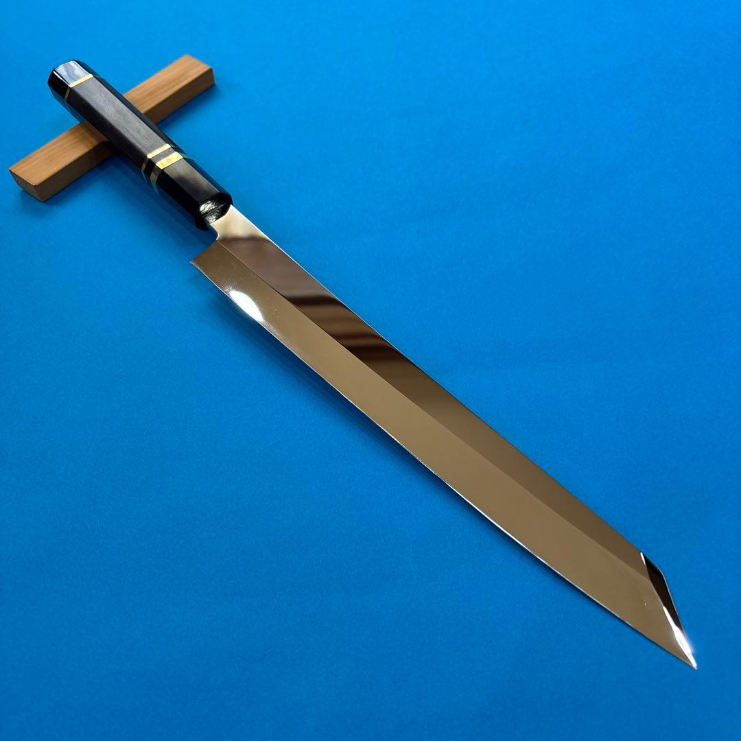 切付け柳刃包丁 v10全鋼 九寸